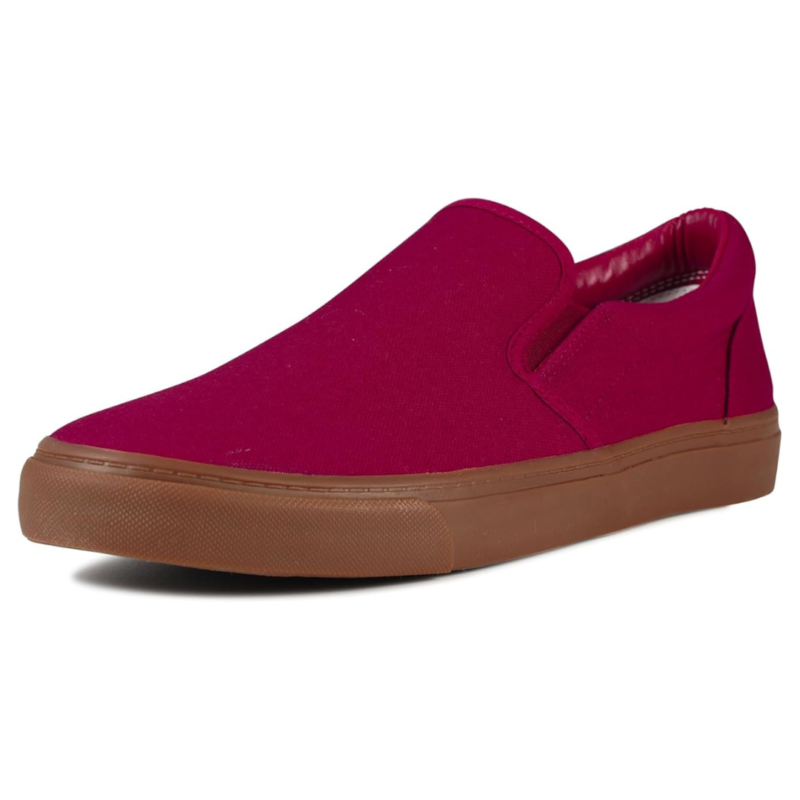 Rassivo Baskets Basses Classiques Slip-On pour Homme avec Semelle Souple | Gummaroon – Image 2