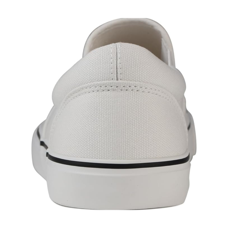 Rassivo Sneakers Basses Classiques Slip-On pour Homme avec Semelle Souple | Ligne Blanche – Image 7